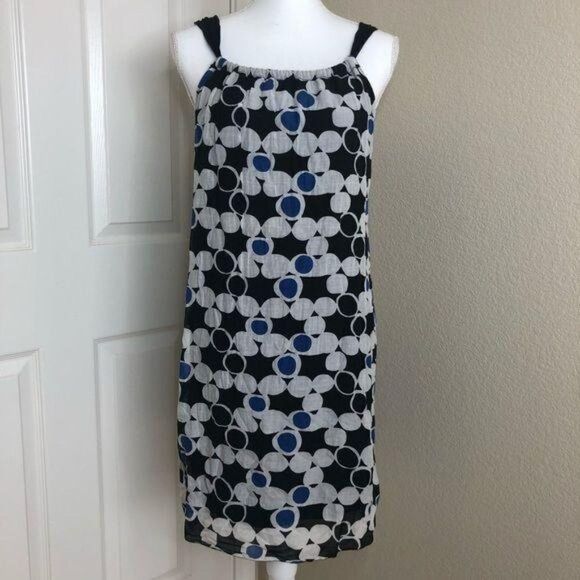 Studio M Cotton Silk Blend Dress with Lining Medium - Picture 1 of 5